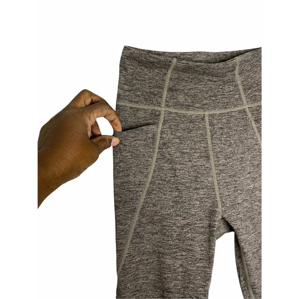 JoyLab Womens Brown Waist Pocket Pull On Skinny Compression Leggings‎ Size XXS
